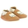 Chaussons b&eacute;b&eacute; Robeez CHAUSSONS SOUPLES WILD KITTEN Marron