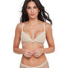 Emboitants Selmark Soutien-gorge d&eacute;collet&eacute; profond pr&eacute;form&eacute; sans armatures Beige