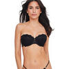Corbeilles & balconnets Selmark Soutien-gorge bandeau push-up MANUELA Noir