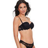 Corbeilles & balconnets Selmark Soutien-gorge bandeau MANUELA Noir