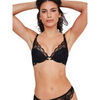 Emboitants Selmark Soutien-gorge pr&eacute;form&eacute; d&eacute;collet&eacute; profond MANUELA Noir