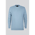Pulls/Sweat sur Grenoble : Pull Enorsia Pull Homme Bleu Clair Tricot &agrave; Carreaux Col Rond Bleu