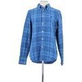 Chemises sur Grenoble : Chemise Ralph Lauren Chemise en lin bleue