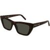 Lunettes de soleil Saint Laurent SL 276 MICA Lunettes de soleil, Havana/Gris, 55 mm