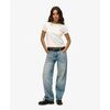 Jeans Superdry Jean &agrave; jambe large taille mi-haute
