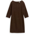 Robe courte Tom Tailor Robe Dark Pecan Grenoble