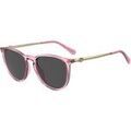 Lunettes sur Grenoble : Lunettes de soleil Chiara Ferragni CF 1005 / S Lunettes de soleil, Rose/Gris, 53 mm