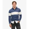 T-shirt Superdry Haut &agrave; demi-zip classique de rugby Grenoble