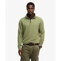 Pull Superdry Sweat &agrave; demi-zip essentiel classique