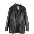 Veste Schott Veste en cuir noire