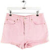 Short Levis Mini short en coton rose