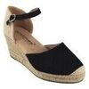 Espadrilles Amarpies 26484 acx chaussure noire pour femme