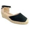 Espadrilles Amarpies 26481 acx chaussure noire pour femme