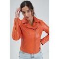 Vestes sur Grenoble : Veste Rose Garden OLYMPE LAMB VITA ORANGE