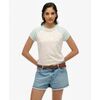 T-shirt Superdry T-shirt Raglan Essential Logo en coton biologique