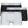 Boxers Calvin Klein Jeans LOW RISE TRUNK X3 Noir