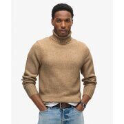 Pull Superdry Pull &agrave; col roul&eacute; bross&eacute;
