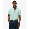 Chemise Superdry Chemise en lin &agrave; manches courtes pour les vacances