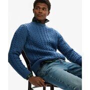 Pull Superdry Pull &agrave; torsades Jacob