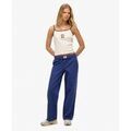 Sportswear sur Grenoble : Jogging Superdry Pantalon en coton biologique &agrave; rayures &eacute;lastiques
