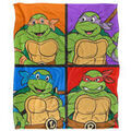 Linge de maison sur Grenoble : Plaids, jet&eacute;s Tmnt 152 cm x 127 cm TV24869 Multicolore Unique. . Maison & D&eacute;co > Plaids, jet&eacute;s.