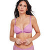 Emboitants Selmark Soutien-gorge d&eacute;collet&eacute; profond pr&eacute;form&eacute; sans armatures Violet