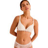Emboitants Selmark Soutien-gorge d&eacute;collet&eacute; profond pr&eacute;form&eacute; sans armatures Blanc