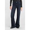 Jeans Le Temps des Cerises Jeans pulp flare matti taille haute bleu-noir