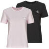 T-shirt Calvin Klein Jeans MONOLOGO CN 2 PACK TEE X2