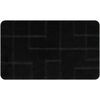 Tapis Rugsx Tapis de salle de bain SUPREME LINES, 60x100 cm Noir 60x100 cm. . Maison & D&eacute;co > Tapis.