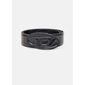 T-shirt Diesel Ceinture en Cuir Noir Effet Anguille Grenoble
