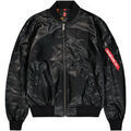 Veste Alpha Industries MA-1 VF Vegan Leather Light - black