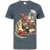 T-shirt Marvel Deadpool T-shirt &agrave; manches courtes Gris