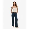 Jeans flare / larges Superdry Pantalon taille basse en lin Grenoble