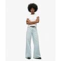 Jeans sur Grenoble : Jeans flare / larges Superdry Jean flare &agrave; ourlet brut et jambe large