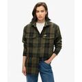 Chemise Superdry Chemise Overshirt Borg Check Grenoble