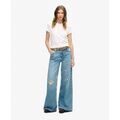 Jeans sur Grenoble : Jeans flare / larges Superdry Jean flare &agrave; ourlet brut et jambe large