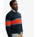 Pull Superdry Pull &agrave; rayures en coton