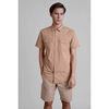 Chemise Enorsia Chemise utilitaire &agrave; manches courtes en tissu ripstop &eacute;lastique Marron