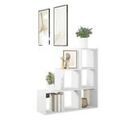 Etag&egrave;res murales VidaXL &Eacute;tag&egrave;re s&eacute;paratrice de pi&egrave;ce 3 niveaux blanc 99x29x99 cm Blanc Unique. . Maison & D&eacute;co > Etag&egrave;res murales. Grenoble