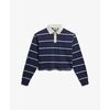Polo Superdry Haut de rugby &agrave; rayures raccourci Athletic Essentials