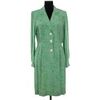 Robe Jean Louis Scherrer Robe en soie verte