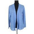 Gilets sur Grenoble : Gilet Gerard Darel Gilet en lin bleu