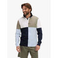 Polo Eden Park Polo manches longues bleu en coton Grenoble