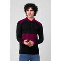 Polo Enorsia Coupe et Couture Piqu&eacute; Polo Noir Grenoble