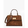 Sac a main Milano Sac port&eacute; &eacute;paule Velvet caviar cuir VELVET CAVIAR 96C-0VC25116 Marron