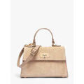 Sac a main Milano Sac port&eacute; &eacute;paule Velvet caviar cuir VELVET CAVIAR 96C-0VC25116 Beige Grenoble