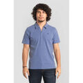 Polo Enorsia Polos homme &agrave; texture c&ocirc;tel&eacute;e Bleu