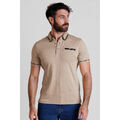 Polo Enorsia Contraste Col double couche Manches courtes Polo