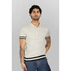 Polo Enorsia Chemise polo premium avec rayure c&ocirc;tel&eacute;e Blanc